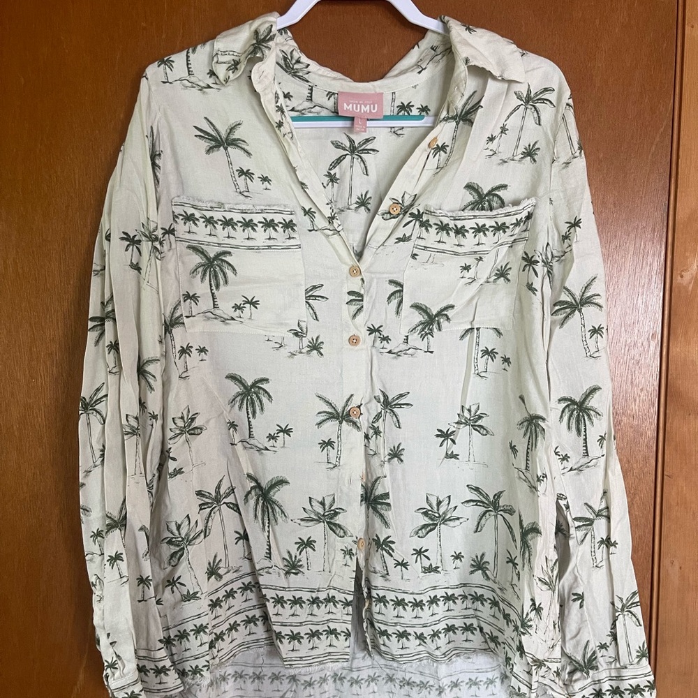 Mumu Palm Tree Print Set